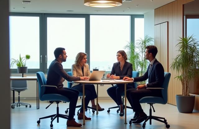 Sede di Milano durante una sessione di coaching